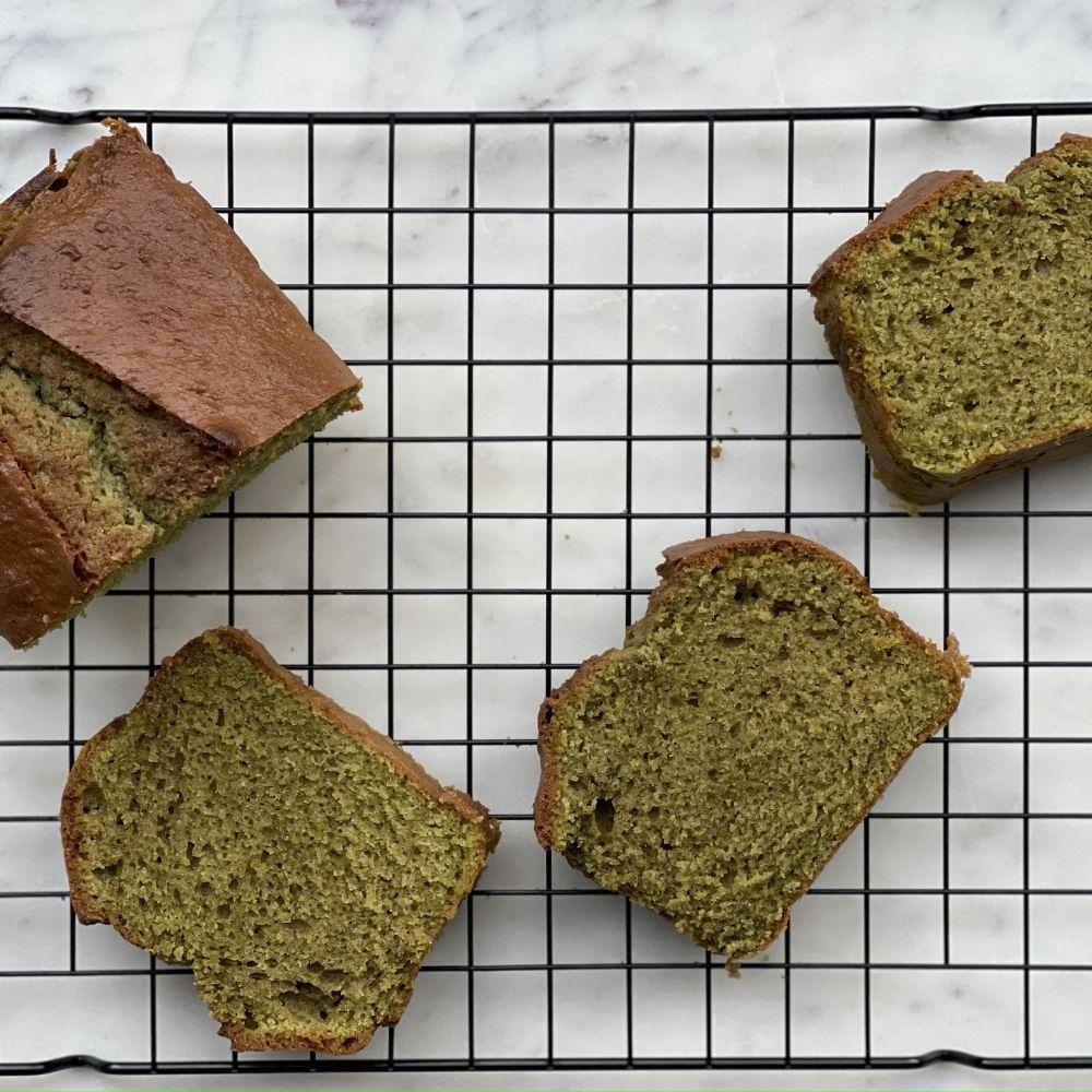 Matcha Pound Cake - Matcha Oishii
