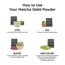 Laden Sie das Bild in den Galerie-Viewer, Hoe Gebruik Ik Matcha Poeder - Matcha Oishii