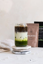Load image into Gallery viewer, Hojicha Latte with Matcha - Matcha Oishii