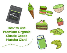 Load image into Gallery viewer, How to Use Matcha Green Tea Powder - Matcha Oishii 