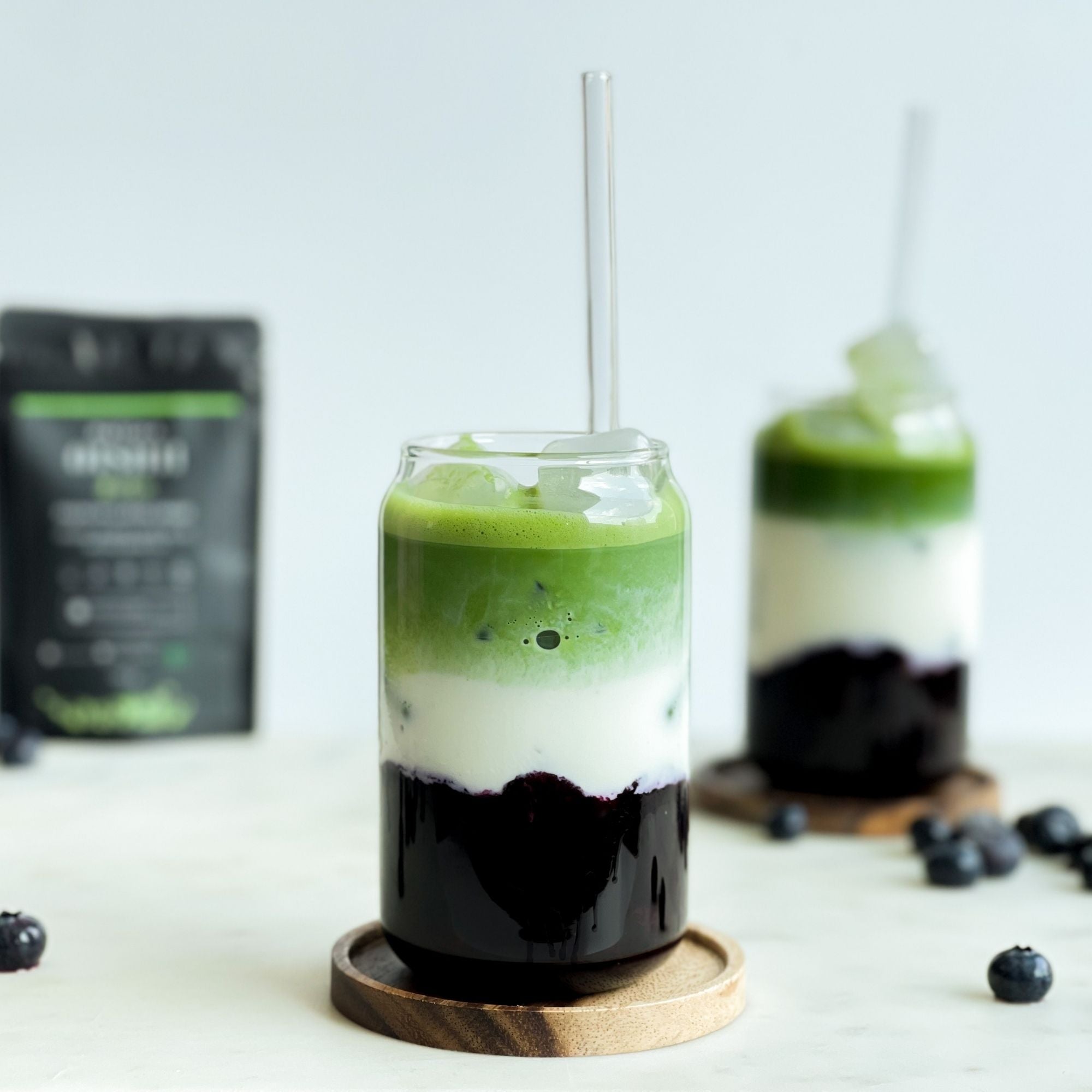 Blueberry Matcha Latte Recipe - Matcha Oishii