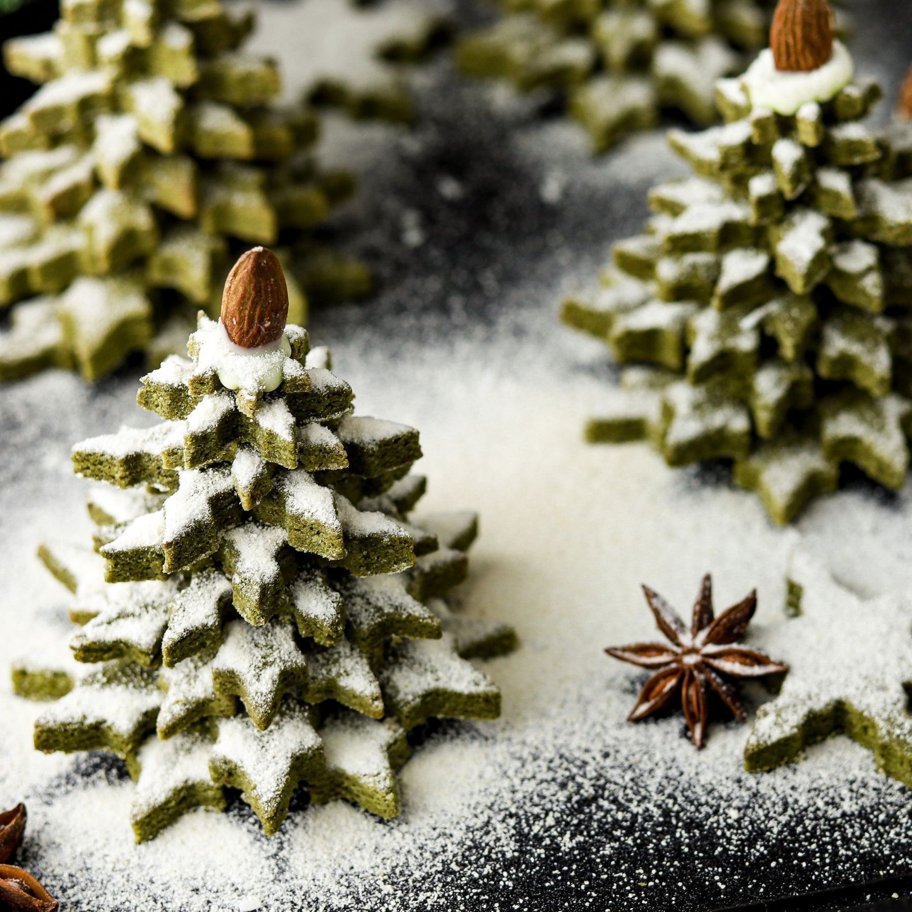 Matcha Kerstkoekjes Recept - Matcha Oishii, image size:1800x1800