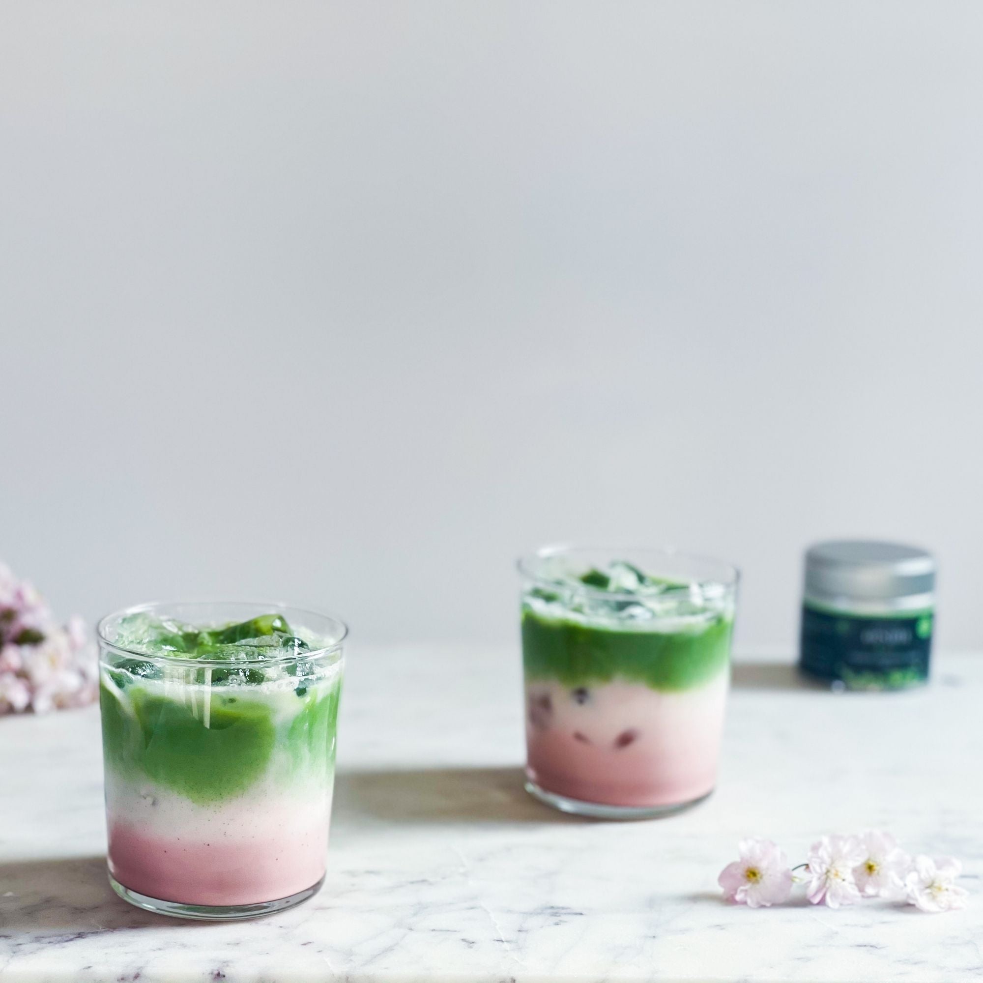 Matcha Sakura Latte Recipe - Matcha Oishii