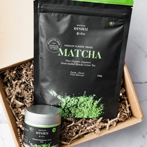 Drinking and Cooking Organic Premium Matcha Set - Matcha Oishii