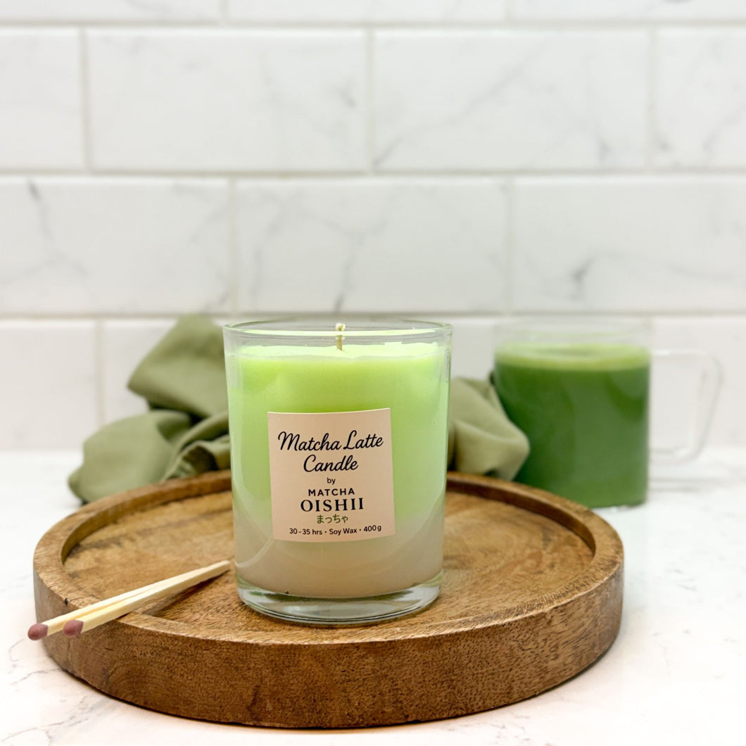 Matcha Latte Candle - Matcha Oishii